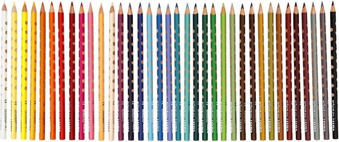 Lyra Kleurpotloden Dunne Groove 36 Stuks Multicolor