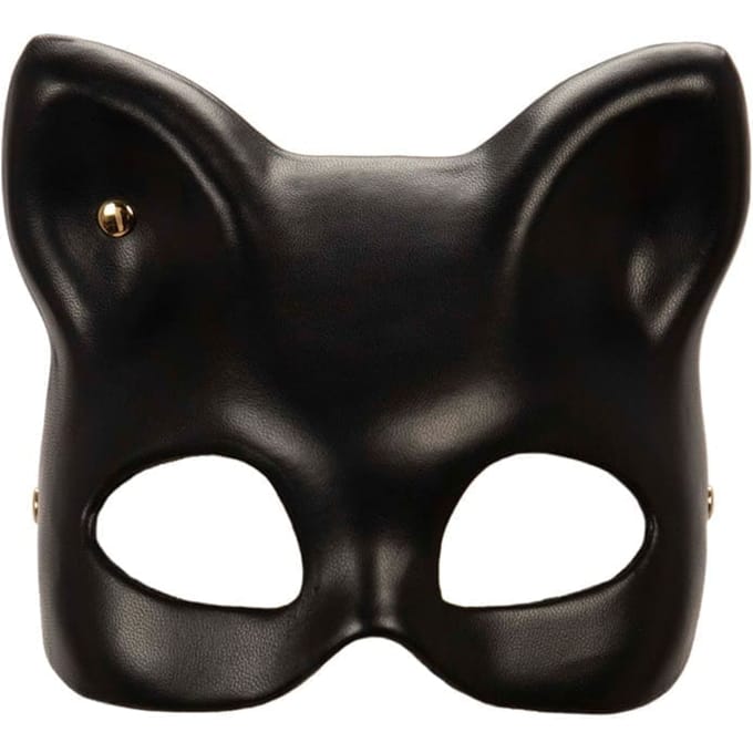 Asche & Gold | Cat Mask | BDSM Mask | Black