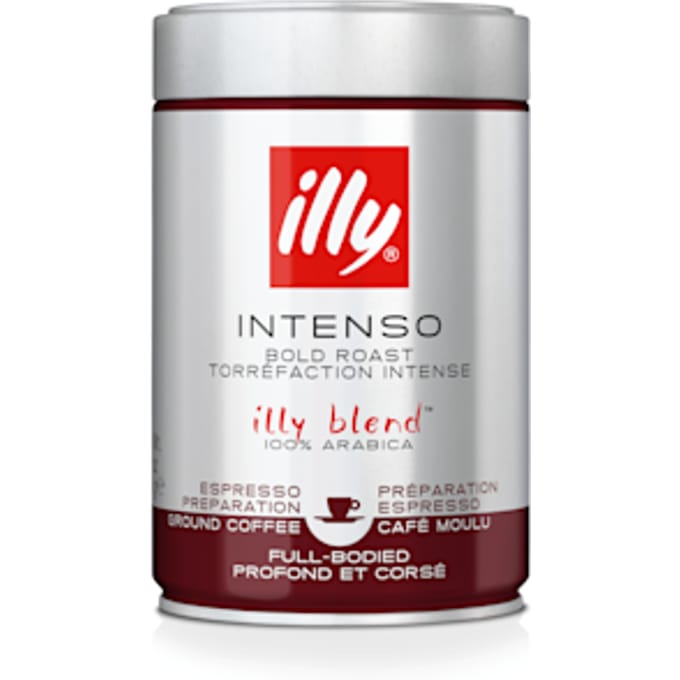 Café moulu intenso torréfaction audacieuse 250g - illy