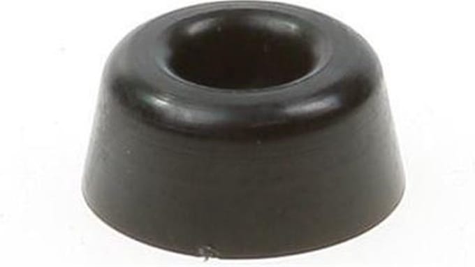 Closetbuffer 20x10mm Zwart - 100 Stuks