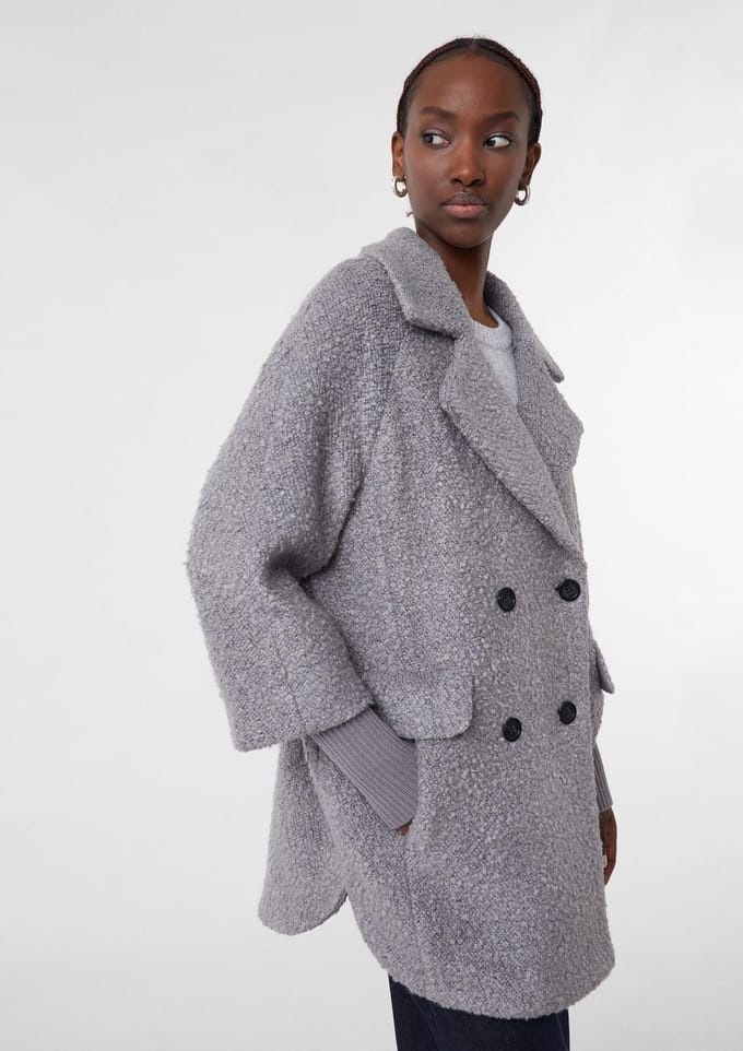 Casual Boucle Jas Dames COMMA