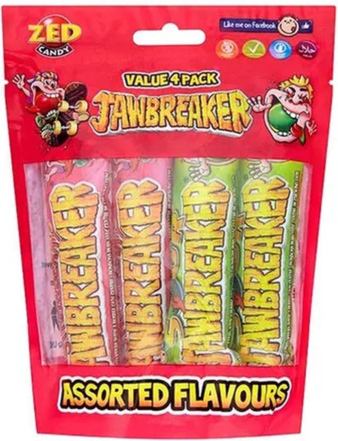Zed | Jawbreaker | Value | 5-Pack | 24 stuks | 81 gram