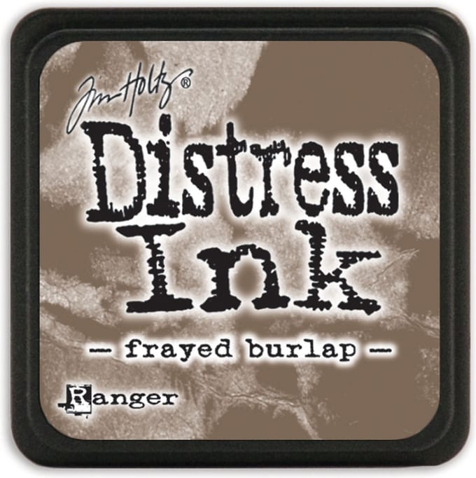 Tim Holtz - Ranger Distress Stempelkussen - Mini ink pad - Frayed burlap - TDP39990