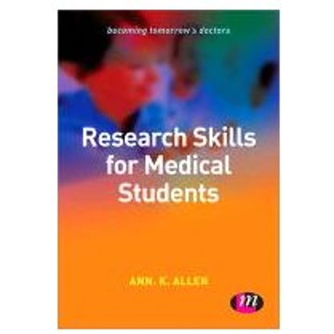 Research Skills For Medical Students - Allen, Ann