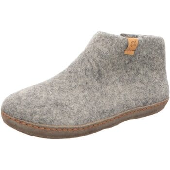 Tofvel - Mula Wolvilt Sloffen Marbled Light Grey - Maat 43