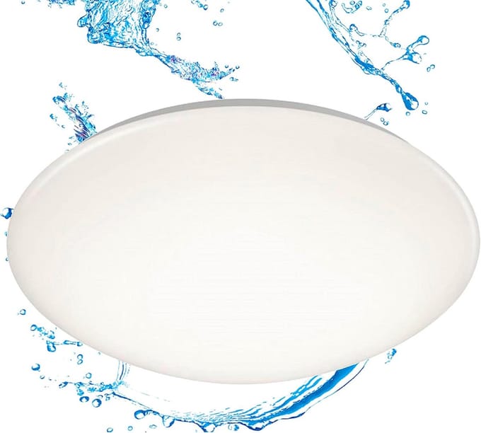 LED Plafondlamp Badkamer IP44 Wit Rond Dimbare Kleurtemperatuur 3000K 4000K 6000K