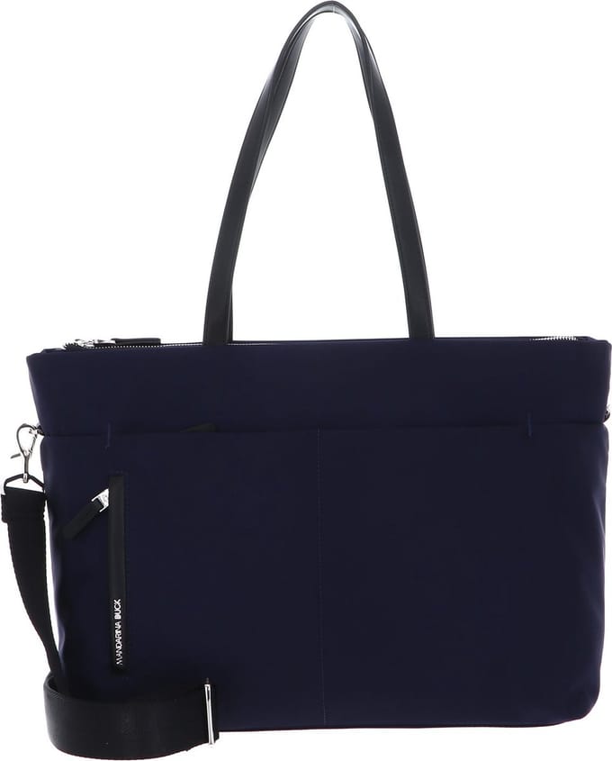 MANDARINA DUCK Schoudertas met laptopvak Hunter Shopper Eclipse Donkerblauw