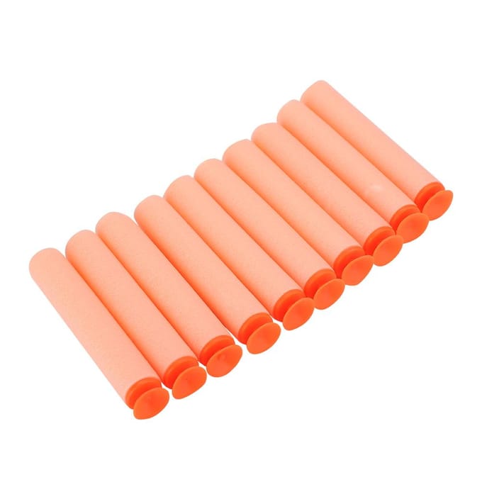 7,2cm Schuimpijltjes Kogel voor Series Blaster Speelgoedpistool Navulpakket Oranje orange
