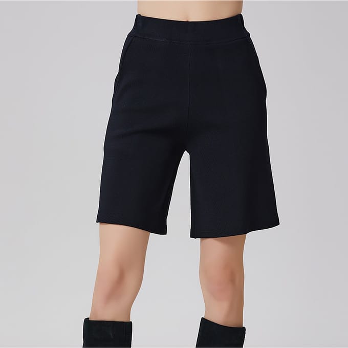 Minimalistische bermuda shorts