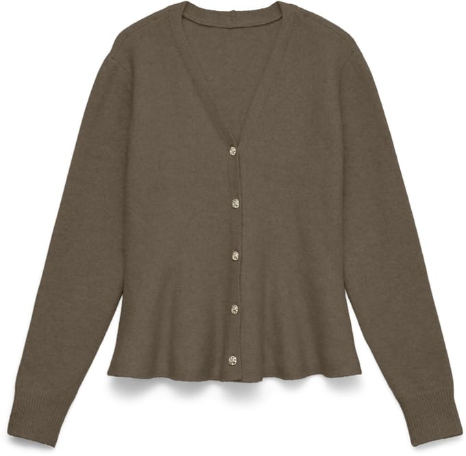 VERO MODA - VMGRACE LS V-NECK FITTED CARDIGAN EXC - Dames - Cardigans