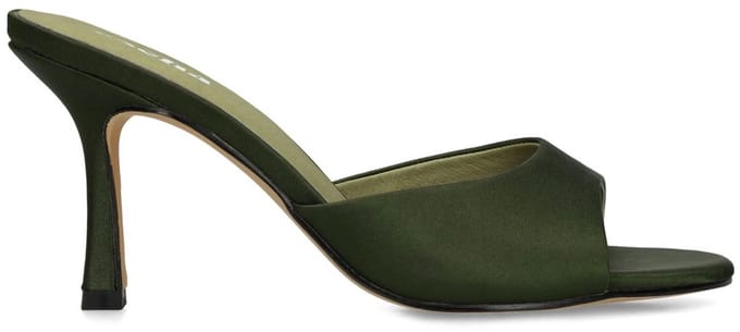 Sacha - Dames - Groene muiltjes met hak - Maat 36