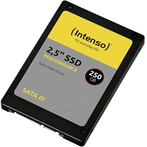 (Intenso) 2,5 inch SSD SATA III PERFORMANCE - 250GB Interne SSD - 3D NAND - 550 MB/s (3814440)