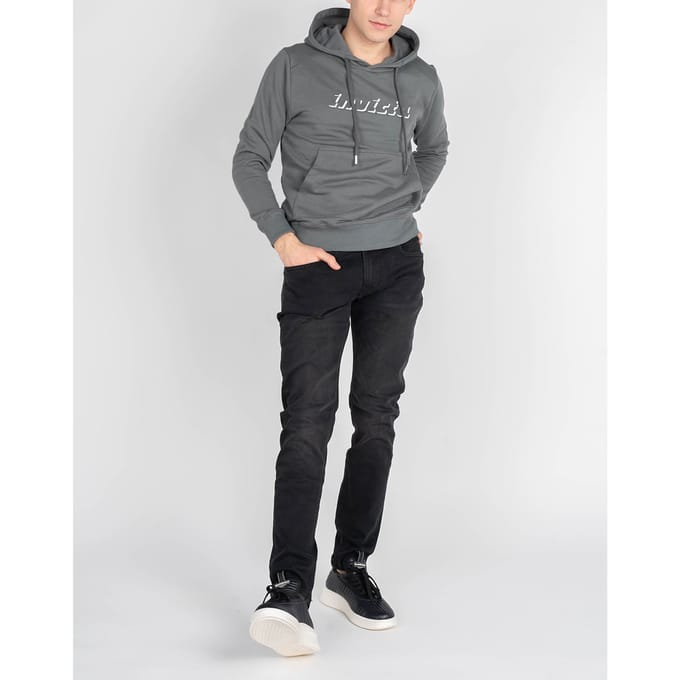 Invicta blouse Hoodie Mannen Grijs