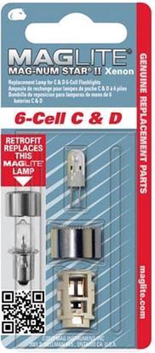 Maglite - Reservelamp (Xenon) Voor Ml6/Lcl6 - 1 St.