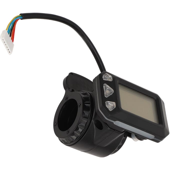 36V 6-pins elektrische scooter duimgasdisplay Geïntegreerd Hall-duimgasdisplay voor black