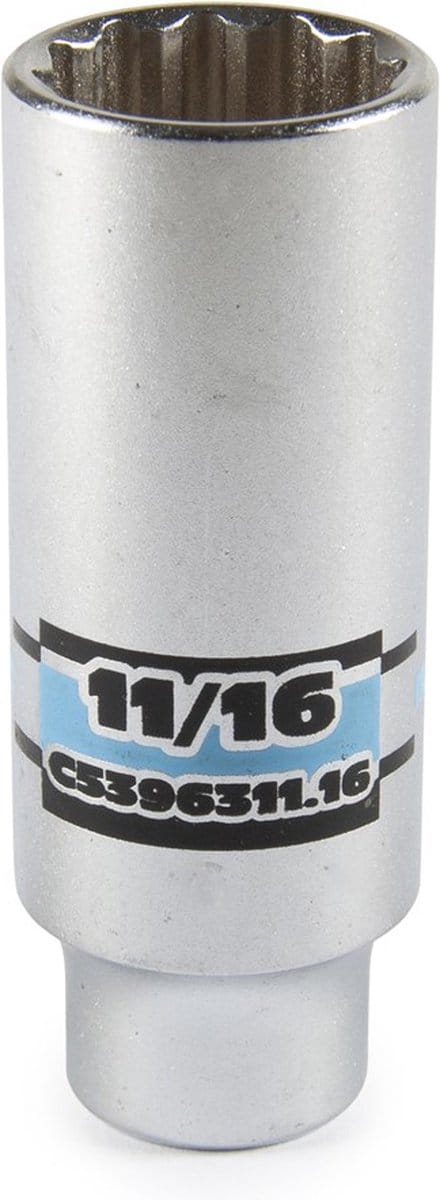 3/8'' Twaalfkants vlakke dop