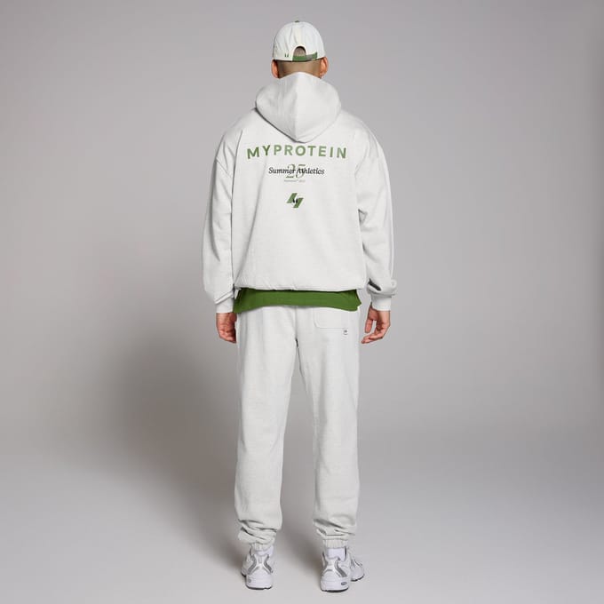 MP Lifestyle oversized hoodie - Gemêleerd grijs - XXS-XS