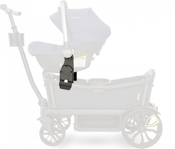 Veer Autostoeladapter - voor Cruiser - Cybex, Maxi-Cosi, Nuna autostoeltjes