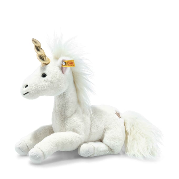 Steiff Soft Cuddly Friends Unica dangling unicorn, white