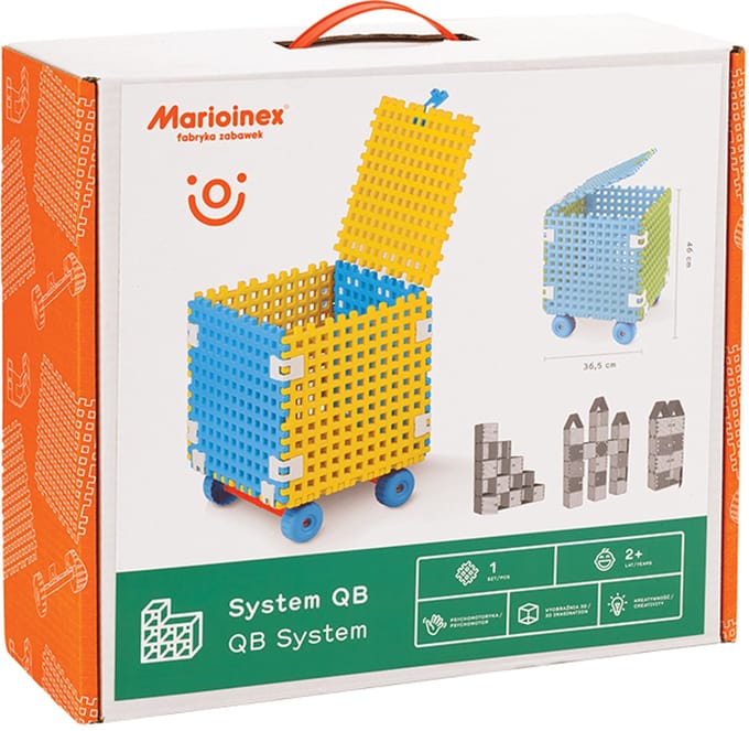 Wafel blokken QB Cube - Marioinex - vanaf 24 maanden