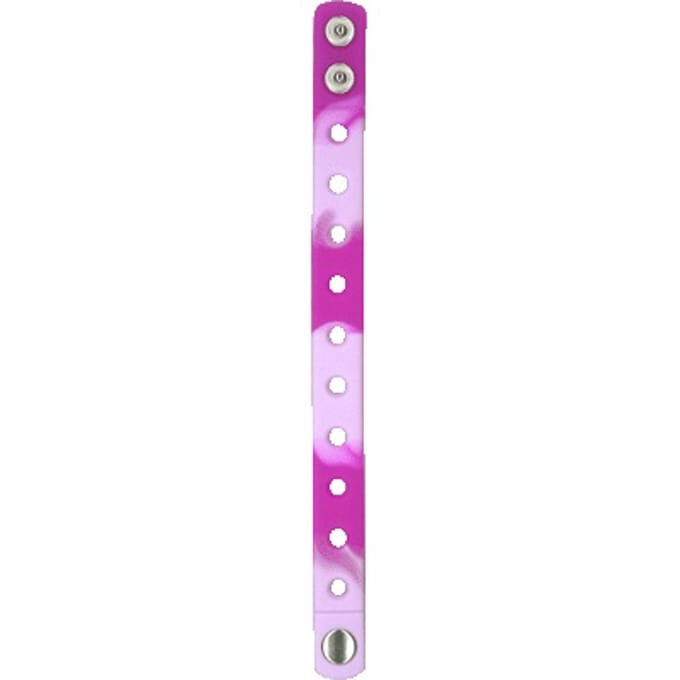 PVC Armband, Paars Tie Dye