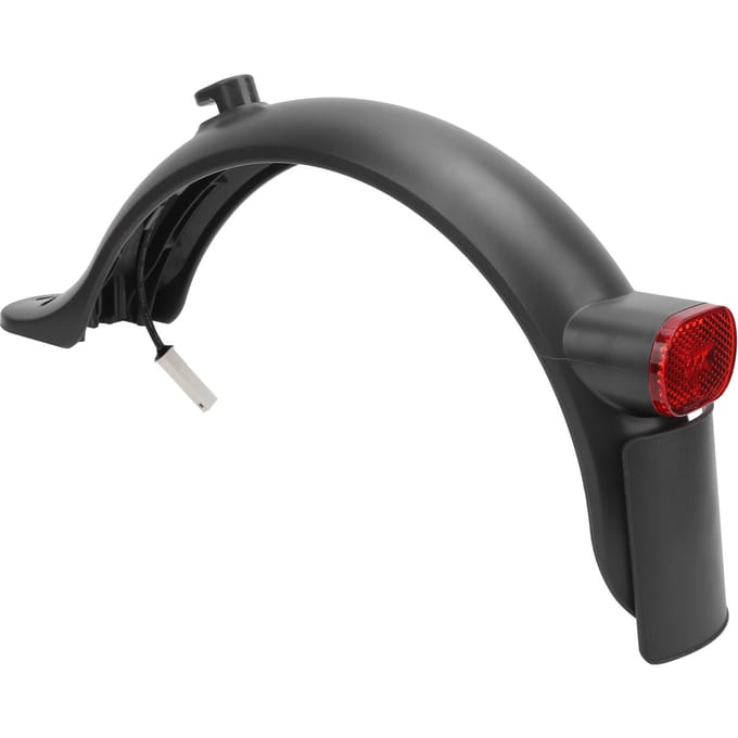 Achterspatbord voor elektrische scooter met achterlicht Licentierekhanger voor Xiaomi M365 gray
