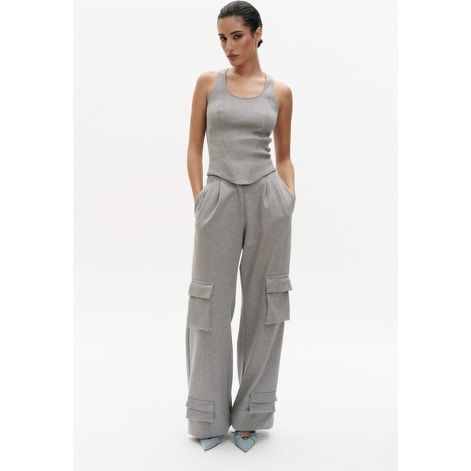 BENU Dames Grijze Joggingbroek