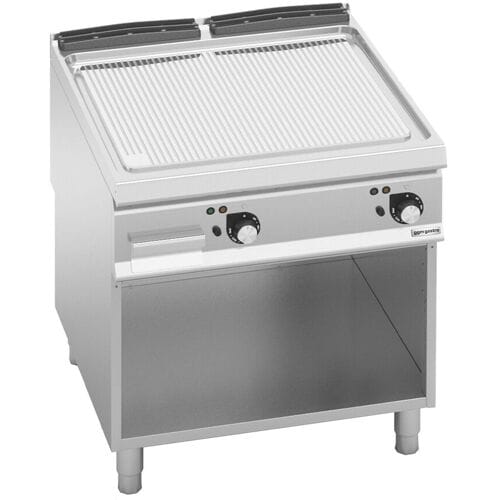 GGM Gastro Elektro Bratplatte - 13,7 kW - Gerillt