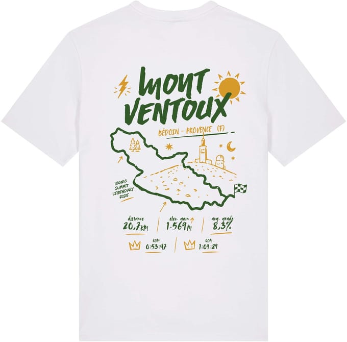 Ecru Mont Ventoux T-shirt - maat S