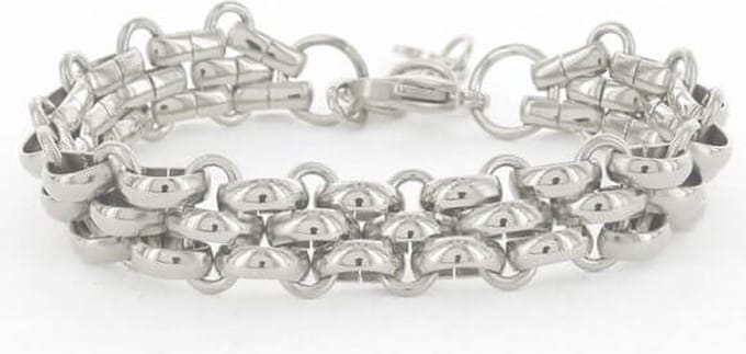 Kalli Armband Brick Zilver