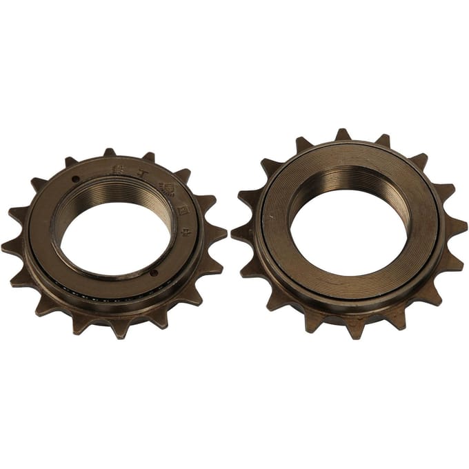 2 stuks 16 Tanden Fiets Freewheel Tandwiel Vervanging Universeel voor Fiets Elektromobiel black