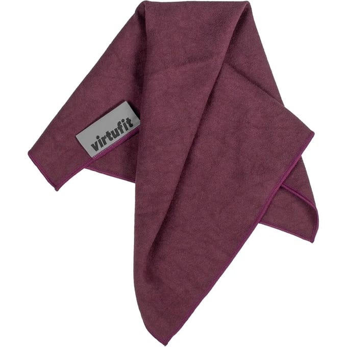 VirtuFit Premium Yoga Handdoek - Absorberend - Microvezel - 76 x 51 cm - Mulberry