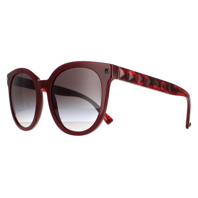 Valentino ronde dames bordeaux grijze gradiënt VA4083
