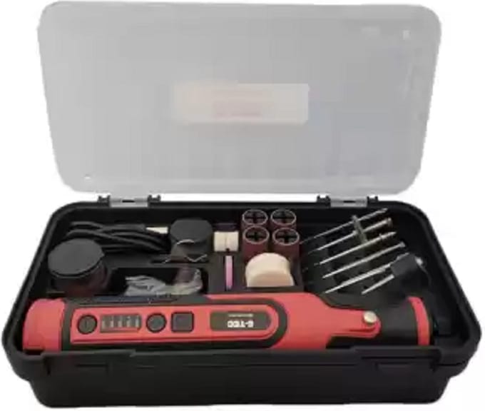 Accu-multitoolset met 50 accessoires