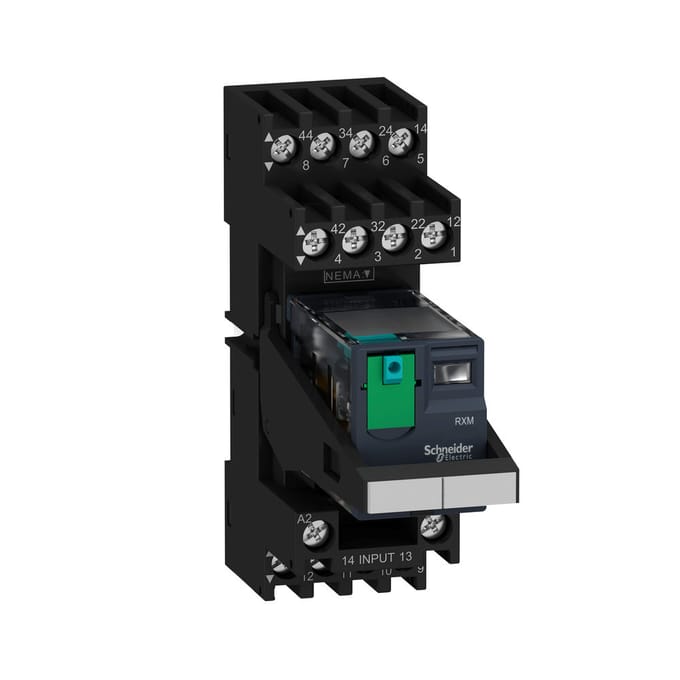 Schneider Electric RXM4AB1BD 4CO Relaismodule 24VDC - RXM4AB1BDPVM