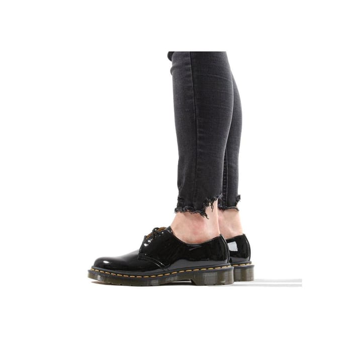 Dr. Martens 1461 Plain Welt Chaussures Décontractées Plates à Tige Basse Chaudes et Durables Mode Unisexe Chaussures Décontractées Noir 11839002 36 black