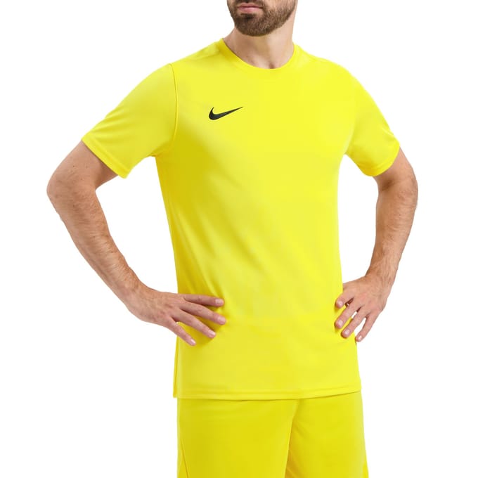 Nike Park VII SS Sportshirt - Maat M  - Mannen - geel