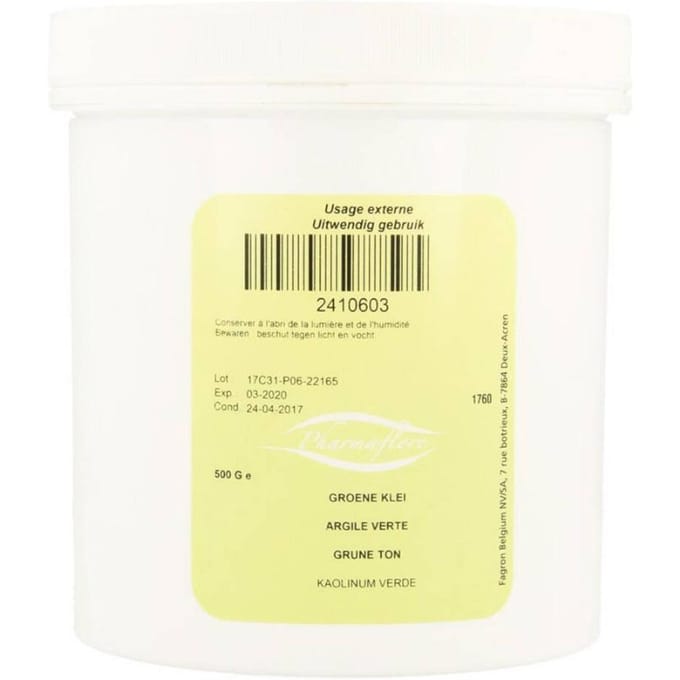 Groene Klei Gemalen 500g Fag