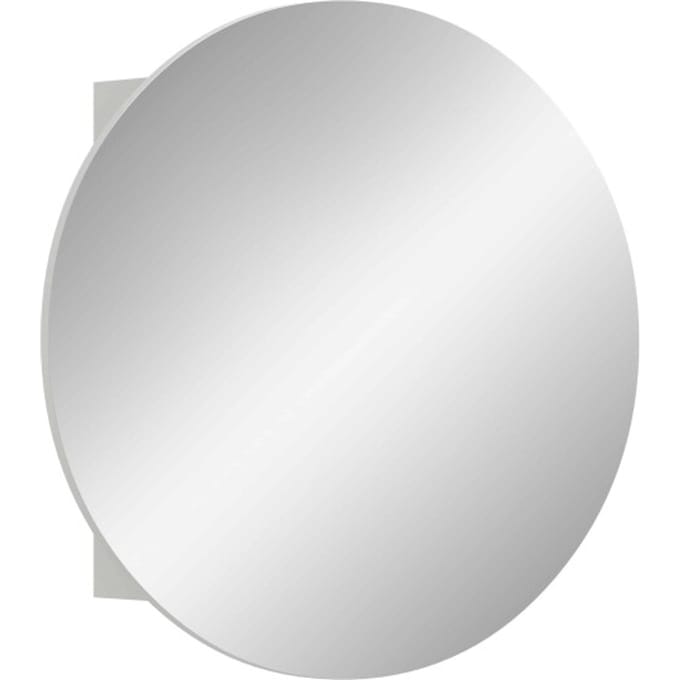 Riff spiegelkast rond wit NB - 18x70x70cm