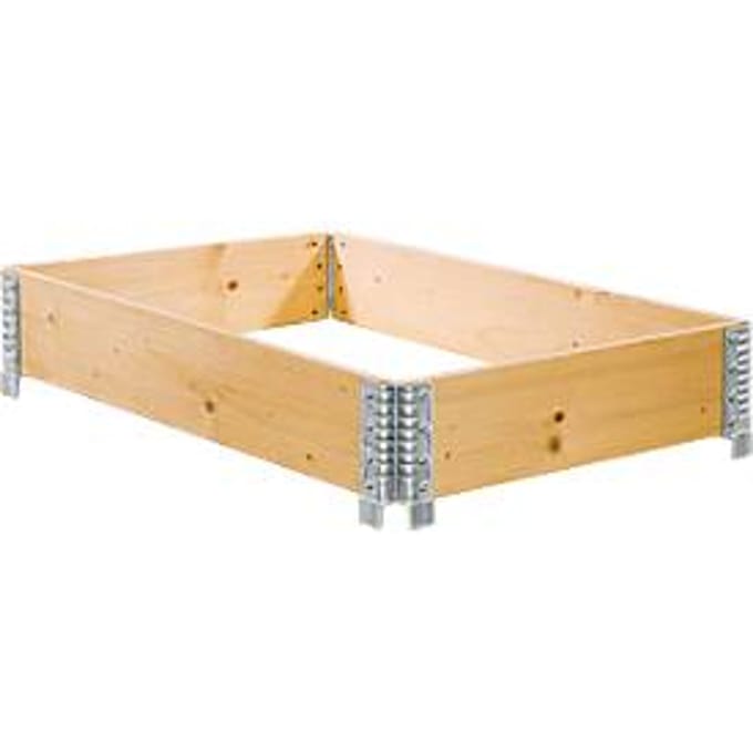 Houten opzetframe, diagonaal inklapbaar,  800 x 1200 x 200 mm