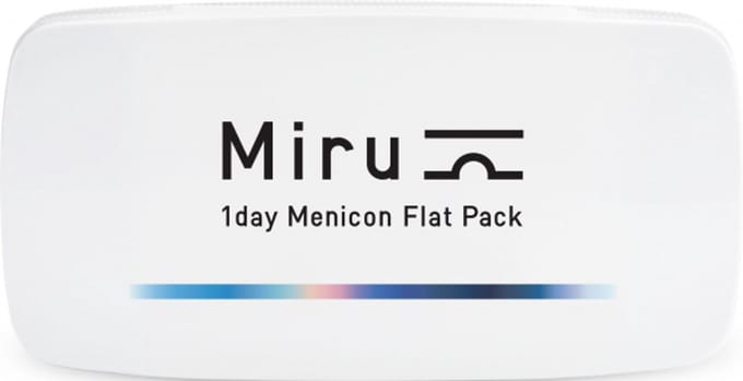 Miru 1day Flat Pack - S +2,75 - daglens - 30-pack - BC 8.60 / DIA 14.2