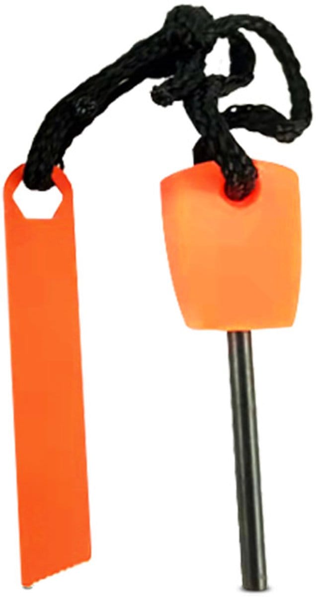 Vuurstarter - Vuur maken - Vonkmaker - Magnesium stick - Survival tool - Kampvuur - Firestarter - Oranje - Jonyx