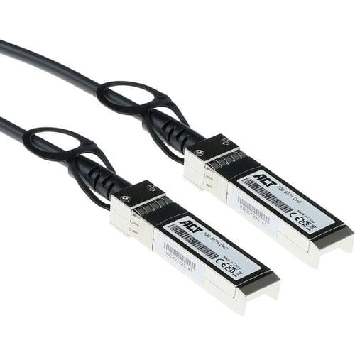 ACT 1 m SFP+ - SFP+ Passive DAC Twinax cable gecodeerd voor open platform / uncoded / generic TR0201