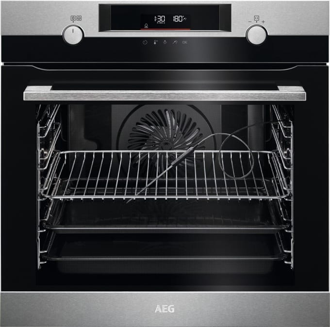 AEG BPK556360M HETELUCHTOVEN MET STOOMONDERSTEUNING- 6000 SERIE - STEAMBAKE - PYROLYSEREINIGING