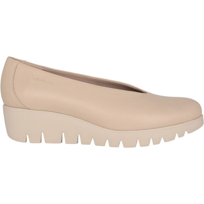 Wonders Fly - dames instapper - Beige - maat 41 (EU) 8 (UK)