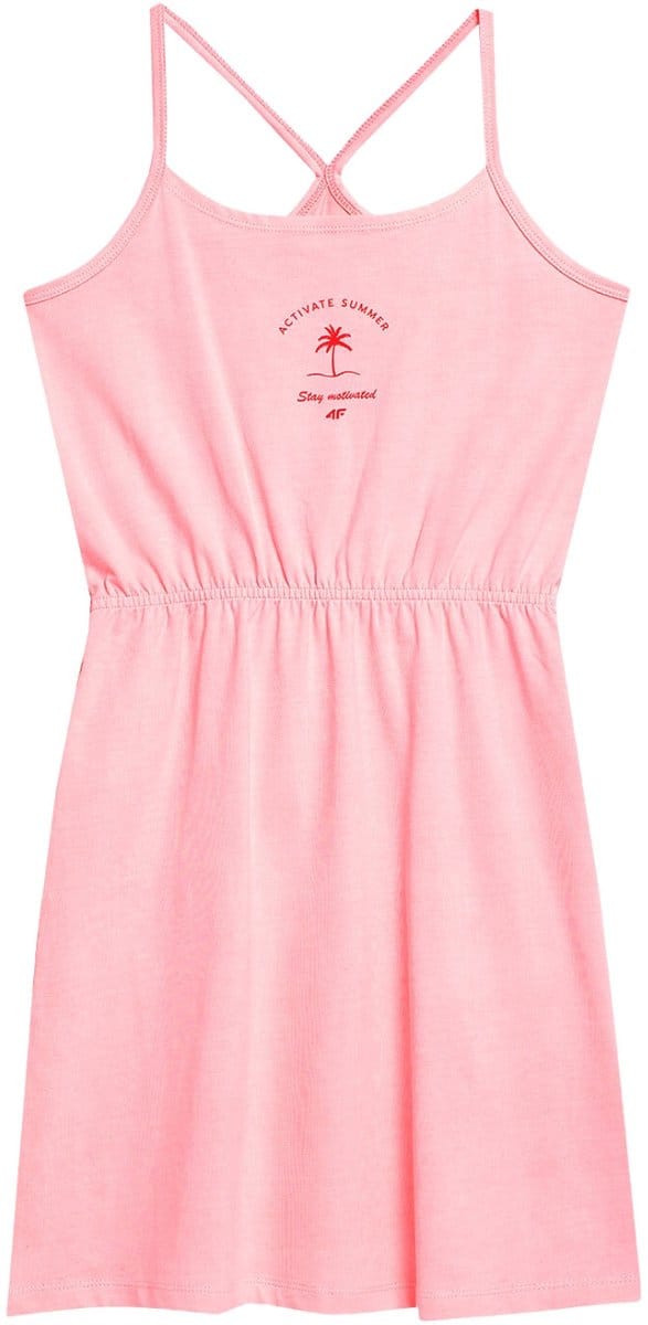 4F Jurk Meisjes Roze - Maat 152cm