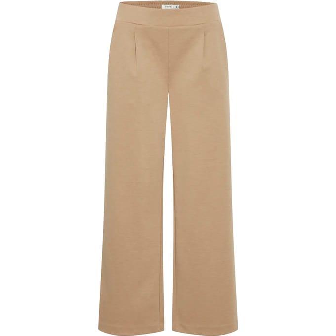 b.young - BYRIZETTA WIDE PANTS CROPPED - Dames - Regular fit jeans