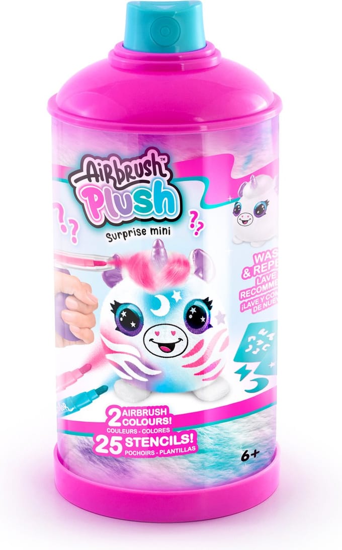 Airbrush Plush Mini Mystery Kit - assortered - 1 pcs