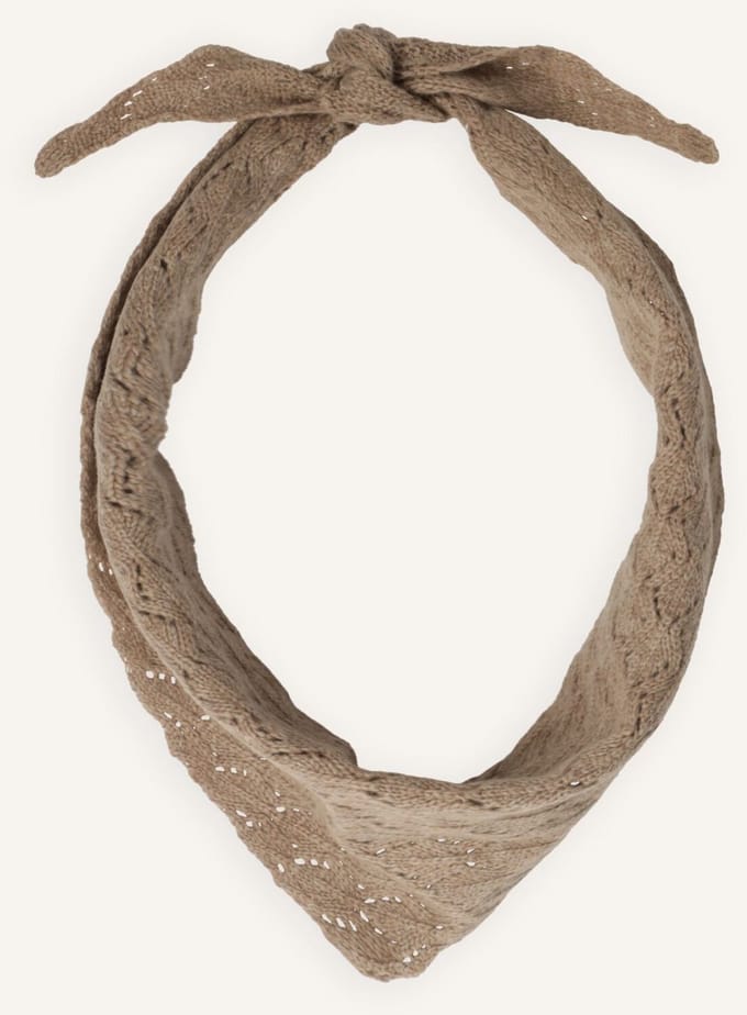 Becksondergaard Woona Opalia Scarf Sjaals Dames - Beige - Maat ONESIZE