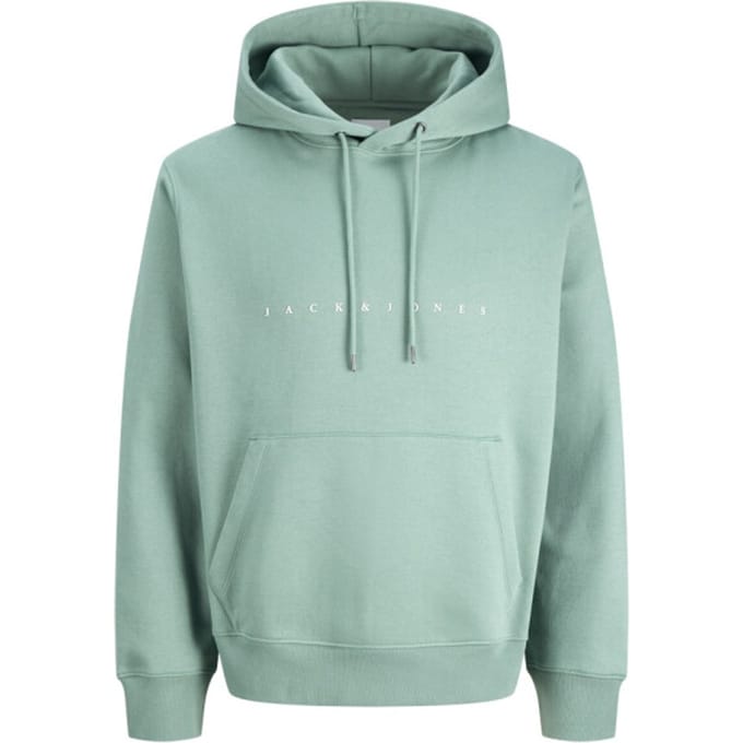 JACK&JONES Zachte Hoodie Sweatshirt met Logoprint en Capuchon